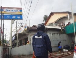 Kebakaran di Indomaret Jalan Kebon Agung, Diduga Korsleting Listrik