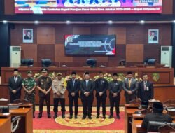 DPRD Gelar Paripurna, Bupati PPU Sampaikan Arah Kebijakan 2025-2030