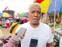 Semangat Warga Sungai Kapih Warnai Jalan Sehat HUT RI ke-80
