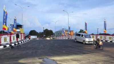 Jembatan Kedaton Agung Dibuka, Dishub Kukar Terapkan Rekayasa Lalu Lintas