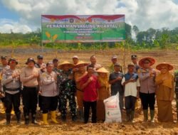 Sinergi Polsek Samarinda Kota dan Forkopimcam Dukung Program Swasembada Pangan